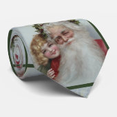 Prachtige  kerstman en Stropdas van meisjes (Opgerold)