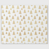 Prachtige kerstpatroonverrekijker cadeaupapier (Vlak)