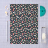 Prachtige kerstrendierbloem tissuepapier (Craft)