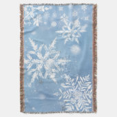 Prachtige Kerstsneeuw Deken (Voorkant Verticaal)