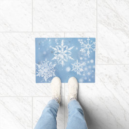 Prachtige Kerstsneeuw Deurmat