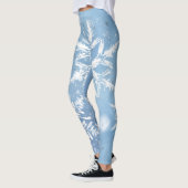 Prachtige Kerstsneeuw Leggings (Links)