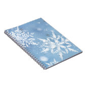 Prachtige Kerstsneeuw Notitieboek (Rechterzijde)
