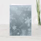 Prachtige kerststal feestdagen kaart (Achterkant)