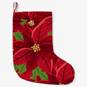 Prachtige kerststop in Poinsettia Kleine Kerstsok