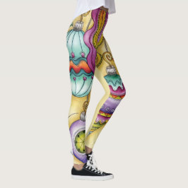 Prachtige kerstversieringen van glas leggings