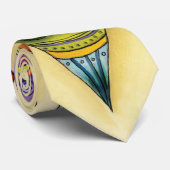 Prachtige kerstversieringen van glas stropdas (Opgerold)