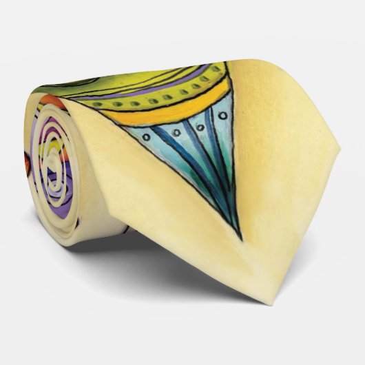 Prachtige kerstversieringen van glas stropdas (Opgerold)