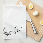 Prachtige Keukenhanddoek God (Quarter Fold)