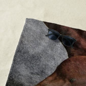 Prachtige keukenhanddoekjes voor wilde paarden strandlaken (In situ)