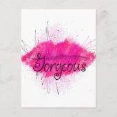 Prachtige Kiss Briefkaart (Voorkant)