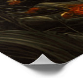 Prachtige klassieke herfstlandschap, kleine grieke poster (Hoek)