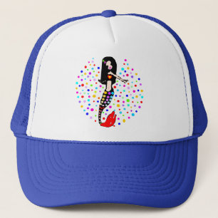 🧜♀️❤️✦°·Prachtige Kleine Gothic Zeemeermin Truck Trucker Pet