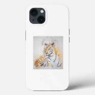 Prachtige kleine tijkschilderingen iPhone 13 hoesje