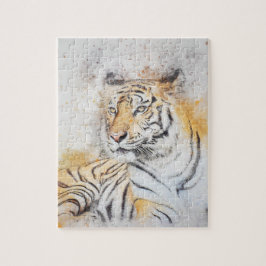 Prachtige kleine tijkschilderingen legpuzzel