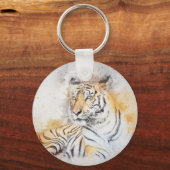 Prachtige kleine tijkschilderingen sleutelhanger (Voorkant)