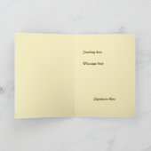 Prachtige kleinzoon Thanksgiving Feestdagen Kaart (Binnen)