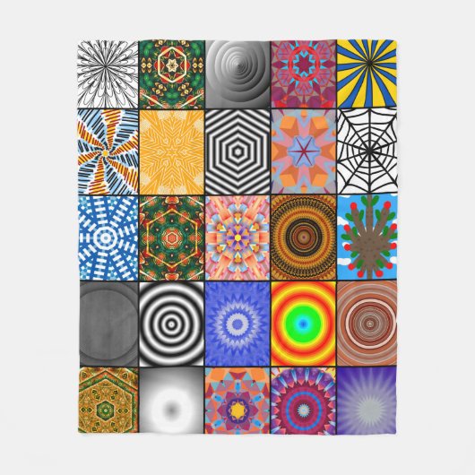 prachtige kleur van abstracte achtergrond, var fleece deken (Voorkant)