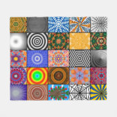 prachtige kleur van abstracte achtergrond, var fleece deken (Voorkant (Horizontaal))