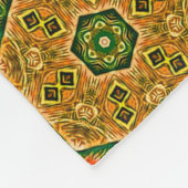 prachtige kleur van abstracte achtergrond, var fleece deken (Hoek)