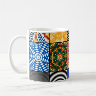 prachtige kleur van abstracte achtergrond, var koffiemok