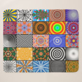 prachtige kleur van abstracte achtergrond, var sherpa deken (Voorkant (horizontaal))