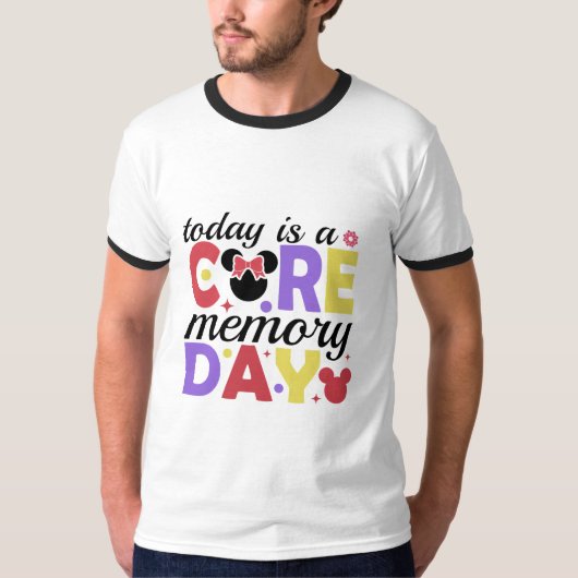 prachtige kleur vandaag is core Memory dag T-shirt (Voorkant)
