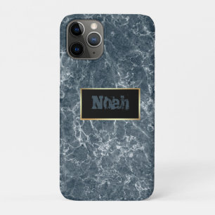 Prachtige kleuren donk Blue Marble Case-Mate iPhone Case