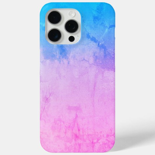 Prachtige kleuren roze en blauw opvallend Case-Mate iPhone case (Achterkant)