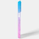 Prachtige kleuren roze en blauw opvallend Case-Mate iPhone case (Achterkant / Rechts)