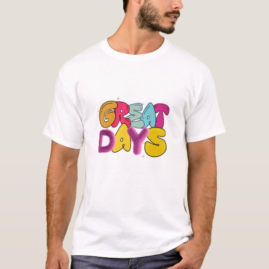 Prachtige kleuren t-shirt (Voorkant)