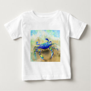 Prachtige kleurenkrab Baby T-shirt - Zee