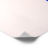 Prachtige kleurige Peacock Peafowl Bird Wildlife P Poster (Hoek)