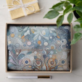 Prachtige Kleurrijke Abstracte IJskristallen Sneeu Tissuepapier (Geschenk)