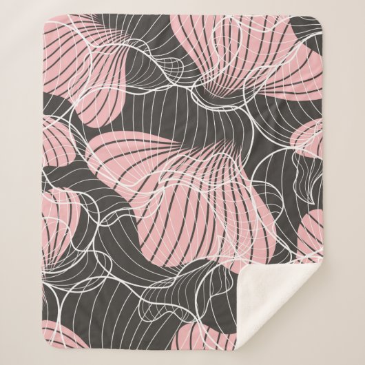 Prachtige kleurrijke abstracte naadloze patronen. sherpa deken (Voorkant)