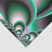 Prachtige kleurrijke Abstracte wervelcirkels Tissuepapier (Detail)