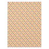 Prachtige kleurrijke appels op lichtbeige tafelkleed (Voorkant)