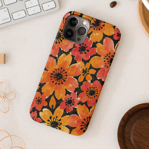 Prachtige Kleurrijke Delicate Waterverf Bloemen Case-Mate iPhone Case