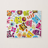 Prachtige, kleurrijke douanevloeistof legpuzzel (Horizontaal)