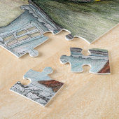 prachtige , kleurrijke , fantasiekarrousel van kun legpuzzel (Zijkant)