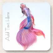 Prachtige kleurrijke Fantasy Koi Fish Bier Onderzetter (Voorkant)