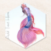 Prachtige kleurrijke Fantasy Koi Fish Kartonnen Onderzetters (Voorkant)