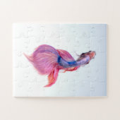 Prachtige kleurrijke Fantasy Koi Fish Legpuzzel (Horizontaal)