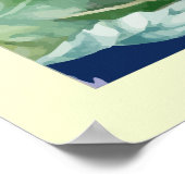 Prachtige kleurrijke Floral Triptych Poster (Hoek)