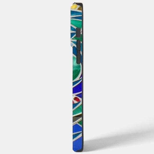 Prachtige kleurrijke Glas in lood Abstracte wervel Case-Mate iPhone Case (Achterkant / Links)