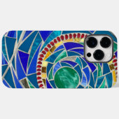 Prachtige kleurrijke Glas in lood Abstracte wervel Case-Mate iPhone Case (Achterkant (horizontaal))