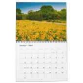 Prachtige, kleurrijke herfstfotokalender kalender (Jan 2027)