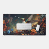 Prachtige kleurrijke kolibrie bureaumat (Keyboard & Muis)