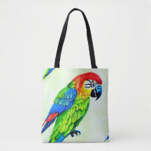 Prachtige kleurrijke papegaai