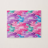 Prachtige kleurrijke pasta's voor tienmeisjes legpuzzel (Horizontaal)